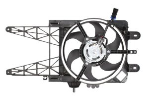 Ventilator radiator (cu carcasa) potrivit FIAT PUNTO, PUNTO/HATCHBACK 1.2/1.2CNG 09.99-03.12 - Img 2