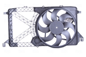 Ventilator radiator (cu carcasa) potrivit FORD TRANSIT, TRANSIT TOURNEO 2.2D-2.3LPG 04.06-12.14 - Img 1