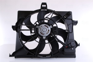 Ventilator radiator (cu carcasa) potrivit HYUNDAI ACCENT IV, I20 I 1.1D/1.4D/1.6D 09.08-12.17 - Img 3