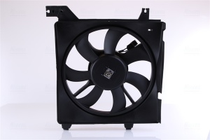 Ventilator radiator (cu carcasa) potrivit HYUNDAI ELANTRA III, GETZ 1.1-2.0D 06.00-12.10 - Img 4