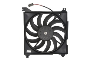 Ventilator radiator (cu carcasa) potrivit HYUNDAI SANTA FÉ I 2.0-2.7 02.01-03.06 - Img 1