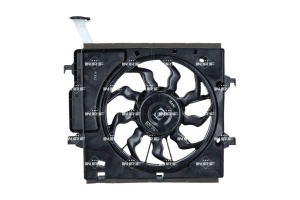 Ventilator radiator (cu carcasa) potrivit KIA PICANTO II 1.0/1.0LPG 05.11-03.17 - Img 3