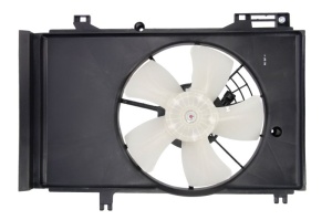 Ventilator radiator (cu carcasa) potrivit MAZDA 2 1.3/1.3LPG/1.5 07.07-06.15 - Img 1