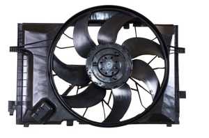 Ventilator radiator (cu carcasa) potrivit MERCEDES C (CL203), C T-MODEL (S203), C (W203), CLK (A209), CLK (C209) 1.8-5.4 05.00-03.10 - Img 3