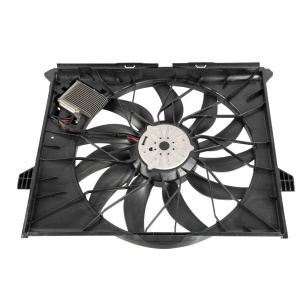 Ventilator radiator (cu carcasa) potrivit MERCEDES GL (X164), M (W164), R (W251, V251) 3.0D/4.7/5.5 07.05-12.12 - Img 2