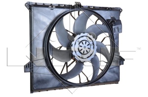 Ventilator radiator (cu carcasa) potrivit MERCEDES M (W164), R (W251, V251) 3.0-5.5 02.05-12.14 - Img 4