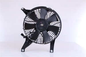 Ventilator radiator (cu carcasa) potrivit MITSUBISHI PAJERO II, PAJERO III 2.5D/3.2D/3.5 04.00-09.07 - Img 2