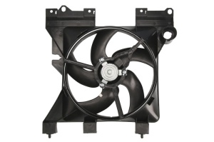 Ventilator radiator Dreapta (cu carcasa) potrivit CITROEN BERLINGO, BERLINGO/MINIVAN, XSARA, XSARA PICASSO, XSARA/HATCHBACK, XSARA/KOMBI; PEUGEOT 307, PARTNER 1.1-Electric 06.96-12.15 - Img 2