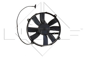 Ventilator radiator Dreapta (partea dreapta) potrivit MERCEDES C T-MODEL (S202), C (W202), CLK (A208), CLK (C208), E (W210) 1.8-5.4 03.93-06.02 - Img 3