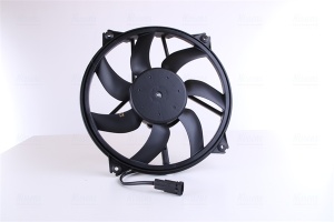Ventilator radiator Dreapta/Stanga (cu carcasa) potrivit DS DS 4, DS 5; CITROEN BERLINGO, BERLINGO MULTISPACE, BERLINGO/MINIVAN, C4, C4 GRAND PICASSO I, C4 I, C4 II 1.2-Electric 08.00- - Img 1