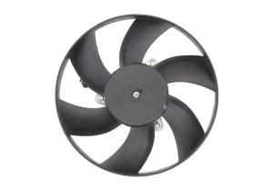 Ventilator radiator Stanga potrivit SEAT CORDOBA, CORDOBA VARIO, IBIZA II, INCA; VW CADDY II, CADDY II/MINIVAN, POLO, POLO III CLASSIC 1.4/1.6/1.9D 02.93-01.04 - Img 1