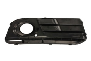 Acoperire bara fata Fata Stanga potrivit AUDI Q5 2008-2017 2008-2012 - (locas proiector, plastic, negru lucios) - Img 2