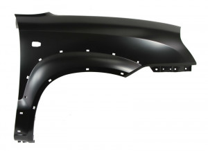 Aripa fata dreapta potrivit HYUNDAI TUCSON 2004-2010 - (cu locas semnalizator , cu suport de gauri)