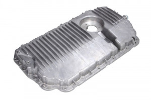 Baie ulei cu orificii senzori, aluminiu potrivit AUDI A4 B7, A6 C6, A8 D3 2.4/3.2 05.04-07.10 - Img 2