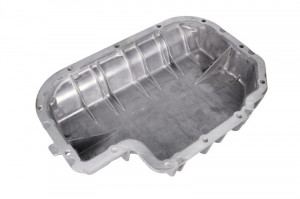 Baie ulei partea de jos, aluminiu potrivit MERCEDES C CL203, C T-MODEL S202, C T-MODEL S203, C W202, C W203, CLK A208, CLK A209, CLK C208, CLK C209, CLS C219 2.4-5.5 12.96- - Img 1