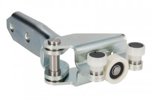 Balama usa culisanta Mijloc Dreapta potrivit VW TRANSPORTER T4 1990-2003 - (diametru role mici 17 mm)