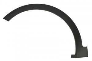Bandou aripa fata stanga potrivit HYUNDAI SANTA FÉ 2012-2018 - (negru)