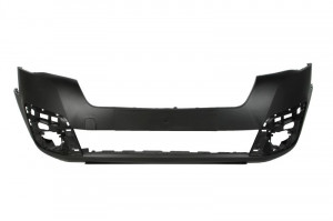 Bara fata cu locas proiector, cu locas ornament, negru, TUV potrivit CITROEN BERLINGO, BERLINGO MULTISPACE, BERLINGO/MINIVAN; PEUGEOT PARTNER TEPEE, PARTNER/MINIVAN dupa 2015