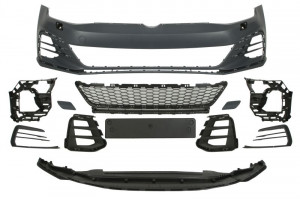 Bara fata GTI, cu grile; cu suporti , cu locas proiector, grunduit potrivit VW GOLF ALLTRACK 7 Hatchback 2012-2017