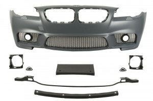 Bara fata pachet M, cu grile, cu locas lampa ceata, cu locas spalator faruri, grunduit potrivit BMW 5 F10, 5 F11 2013-2017