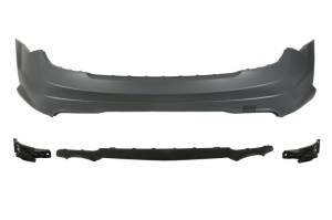 Bara protectie spate potrivita Mercedes-Benz C-KLASA W204 Coupe / Sedan 03 dupa 2011 - grunduita