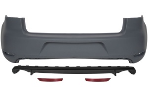 Bara protectie spate potrivita VW GOLF VI Hatchback 2008-2013 - negru