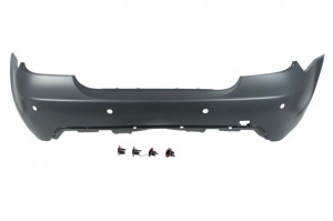 Bara spate pachet M, cu locas senzori parcare, numar locas: 4, grunduit potrivit BMW 5 E60 Sedan 2003-2009