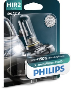Bec (ambalaj blister 1buc) HIR2 12V 55W, PX22D X-tremeVision Pro150 potrivit CHEVROLET VOLT; CHRYSLER 300C; FIAT 500X; FORD RANGER; HYUNDAI I40 I, I40 I CW, IX35; INFINITI Q50 dupa 2008 - Img 3