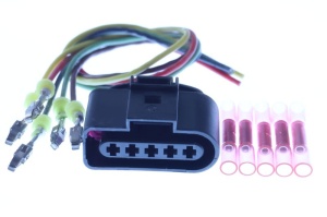 Cablu electric, numar pini: 6 potrivit AUDI A3, A5, A6 ALLROAD C7, A6 C7, A7, A8 D3, Q5; SEAT ALHAMBRA; SKODA OCTAVIA III; VW CADDY III, CADDY III/MINIVAN, JETTA III, JETTA IV 08.96-12.22 - Img 3