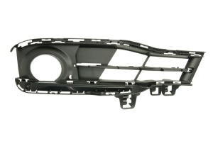 Capac bara fata Stanga cu un loc dunga, SPORT, cu locas lampa ceata, plastic, negru potrivit BMW 3 F30, F80, 3 F31 11.11-06.19 09.14-06.17 - Img 1