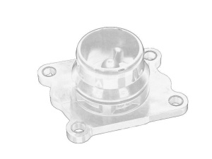 Carcasa termostat potrivit BMW 3 (E90), 5 (E60) 2.0D 12.04-12.11 - Img 1