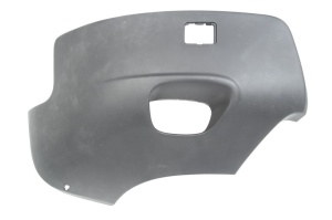 Colt bara protectie Fata Dreapta locas proiector, cu gaura lampa ceata, gri inchis potrivit VOLVO XC90 I pana in 2006