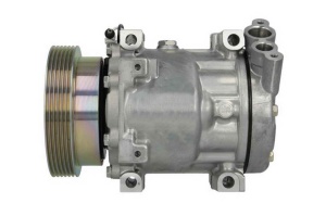 Compresor climatizare potrivit DACIA DUSTER, DUSTER/SUV, LOGAN, LOGAN EXPRESS, LOGAN MCV, SANDERO; LADA LARGUS; RENAULT CLIO II, DUSTER, LOGAN I, SANDERO/STEPWAY I 1.2-1.6LPG 09.98- - Img 1