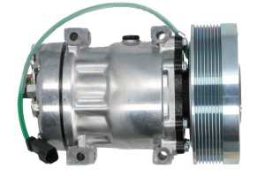 Compresor climatizare (R134a) potrivit CATERPILLAR 930H, 938H, 955C, 963C, 38H - Img 4