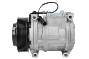 Compresor climatizare (R134a) potrivit JOHN DEERE 3200 A, 3200 AX, 3400 A, 3400 AX, 5070M 2WD, 5070M 4WD, 5080R, 5080RN, 5090R, 5090RN, 5100R, 5100RN, 5620, 5720, 5820, 6010 SE, 6020 SE, 6110 - Img 1