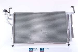 Condensator climatizare (cu uscator) potrivit HYUNDAI H-1 CARGO, H-1 TRAVEL 2.5D 02.08- - Img 3
