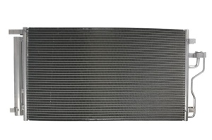 Condensator climatizare (cu uscator) potrivit HYUNDAI IX35, TUCSON; KIA SPORTAGE III 1.6-2.4 01.07-12.15 - Img 1