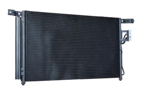Condensator climatizare (cu uscator) potrivit HYUNDAI SANTA FÉ II 2.2D/2.7 03.06-12.12 - Img 3