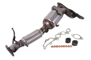 Convertor catalitic potrivit VOLVO C30, S40 II, V50; FORD C-MAX, FOCUS C-MAX, FOCUS II, S-MAX 1.8-2.0LPG 10.03-12.14 - Img 1