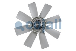 Cupla ventilator radiator (cu ventilator, 680mm, numar lame: 8) potrivit VOLVO FH12, FM10, FM12, FM7 D10A320-D7C290 08.98- - Img 3
