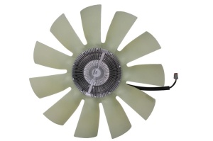 Cupla ventilator radiator (cu ventilator, 750mm, numar lame: 11, numar pini: 6) potrivit SCANIA G I, P I, R I DC13.05-DT16.08 03.04-05.19 - Img 1