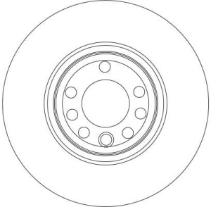 Disc frana Spate Dreapta/Stanga potrivit CADILLAC BLS; CHEVROLET VECTRA; FIAT CROMA, CROMA/KOMBI; OPEL SIGNUM, VECTRA C, VECTRA C GTS; SAAB 9-3, 9-3X 1.6-3.2 04.02- - Img 4