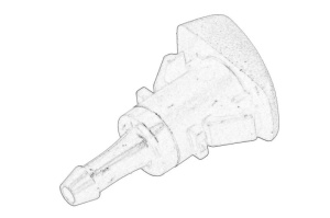 Diuza spalare parbriz fata potrivit HYUNDAI i30 GD, i40 I VF, ix55, SANTA FÉ III DM; KIA SORENTO II XM, SORENTO III UM 01.07- - Img 2