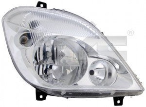 Far Dreapta (3*H7, electric, fara motoras, culoare insertie: cromat) potrivit MERCEDES SPRINTER 3,5-T (B906), SPRINTER 3-T (B906), SPRINTER 4,6-T (B906), SPRINTER 5-T (B906)