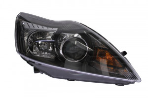 Far Dreapta (H1/H7, electric, cu motor, culoare insertie: negru) potrivit FORD FOCUS II, FOCUS II/KOMBI; - Img 1