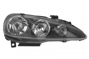 Far Dreapta (H1/H7/PY21W/W5W, electric, cu motor, culoare insertie: negru, culoare semnalizator: alb) potrivit ALFA ROMEO 147 dupa 2004