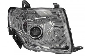 Far Dreapta (H11/H9, electric, fara motoras, culoare insertie: cromat) potrivit MITSUBISHI PAJERO IV