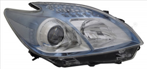 Far Dreapta (H11/HB3, electric, cu motor, culoare insertie: albastru) potrivit TOYOTA PRIUS 04.12-02.16 - Img 3