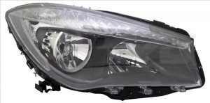 Far Dreapta (H15/H7, electric, cu motor) potrivit MERCEDES CLA (C117), CLA SHOOTING BRAKE (X117)
