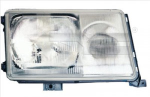 Far Dreapta (H3/H4, pneumatic, culoare insertie: cromat) potrivit MERCEDES 124 (A124), 124 (C124), 124 T-MODEL (S124), 124 (W124), E (A124), E (C124) - Img 3